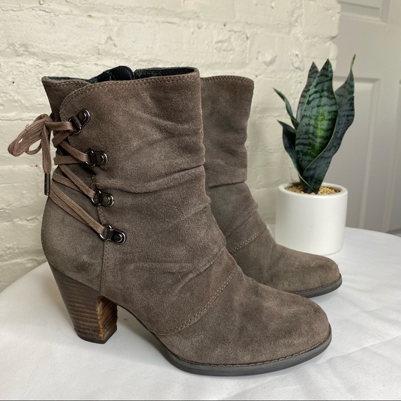 Clarks Alpine Andi Heeled Lace Up Booties 7 - Picture 2 of 10